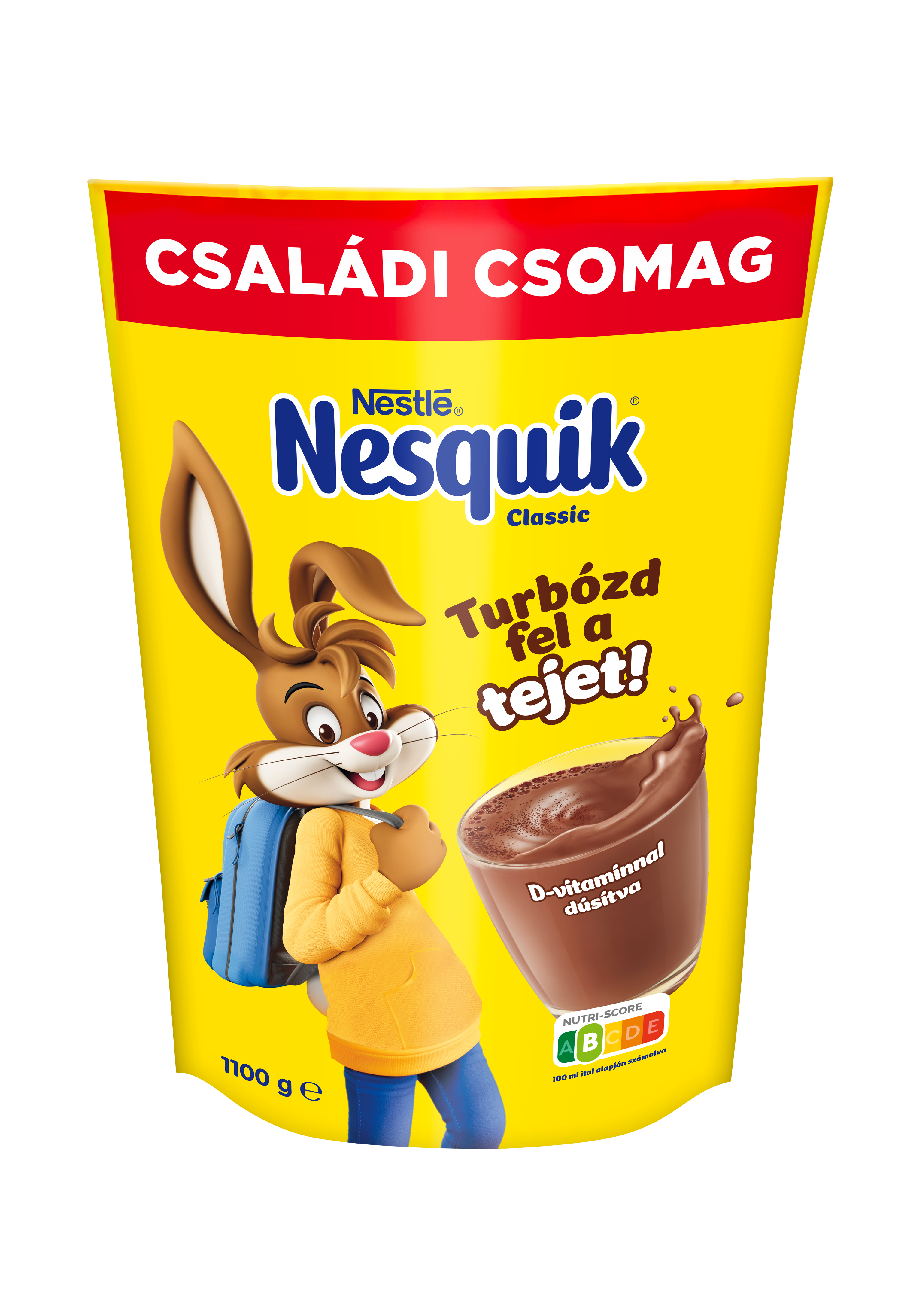 Nesquik instant cukrozott kakaóitalpor 1100 g
