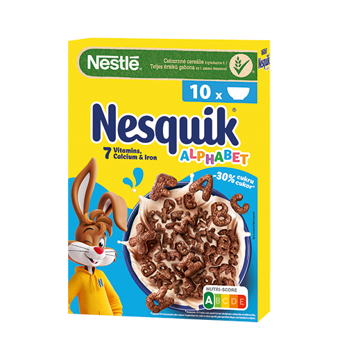 Nesquik alphabet pack