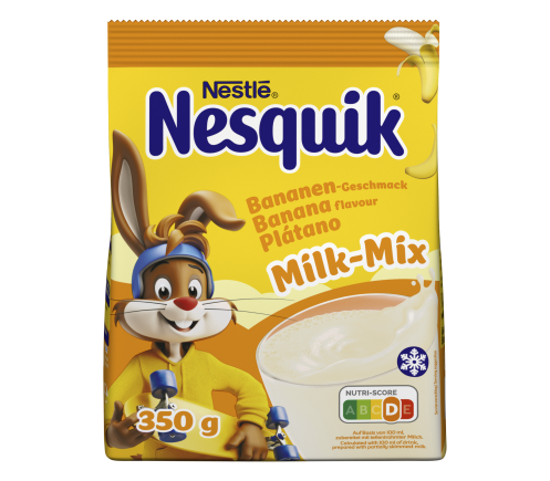 NESQUIK BANANA MILK-MIX: BANÁNOS ÍZŰ ÍZESÍTŐ ITALPOR