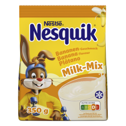 NESQUIK BANANA MILK-MIX: BANÁNOS ÍZŰ ÍZESÍTŐ ITALPOR